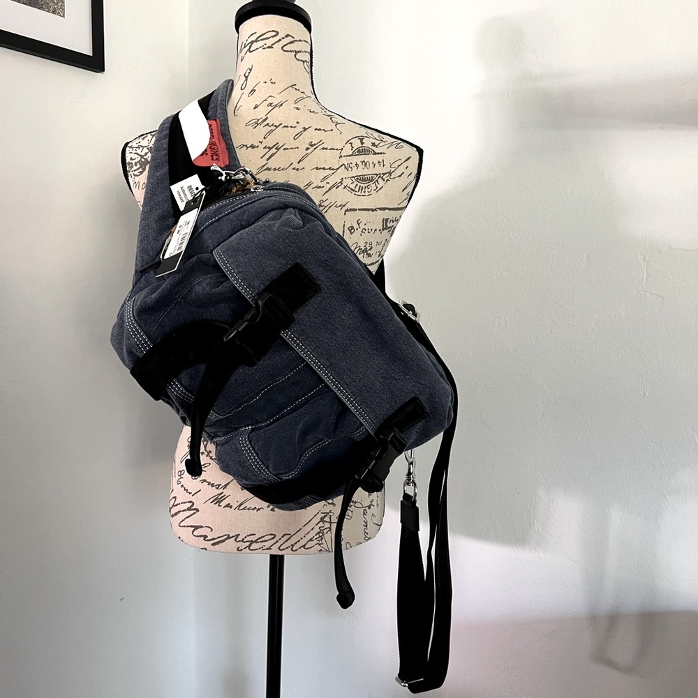 Diesel Denimface Highroller cross body